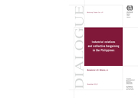 Industrial relations and collective bargaining  in the Philippines