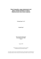 Rural inequality, wage employment and labour market formation in Africa: historical and micro-level evidence