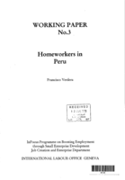 Homeworkers in Peru