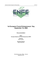 First European Forest Entrepreneurs' Day, September 16, 2000: documentation
