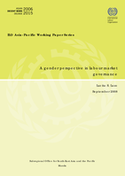 A gender perspective in labour market governance