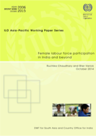 Female labour force participation in India and beyond