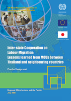 Inter-state cooperation on labour migration: lessons learned from MOUs between Thailand and neighboring countries