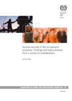 Income security in the on-demand economy: findings and policy lessons from a survey of crowdworkers