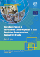 Underlying factors in international labour migration in Asia: population, employment and productivity trends