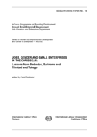 Jobs, gender and small enterprises in the Caribbean: lessons from Barbados, Suriname and Trinidad and Tobago