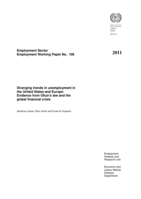 Diverging trends in unemployment in the United States and Europe: evidence from Okun's law and the global financial crisis 
