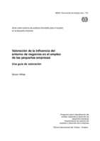 Valoración de la influencia del entorno de negocios en el empleo de las pequeñas empresas: una guía de valoración