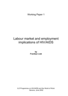 Labour market and employment implications of HIV/AIDS