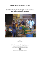 Social marketing for better job quality in micro and small enterprises in Ghana