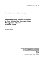 Organizing in the informal economy: a case study of the municipal waste management industry in South Africa