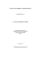 Trends in work stoppages: a global perspective