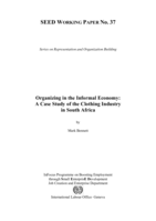 Organizing in the informal economy: a case study of the clothing industry in South Africa