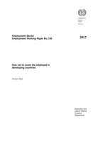 How not to count the employed in developing countries
