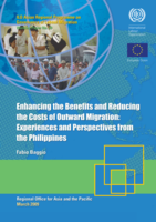 Enhancing the benefits and reducing the costs of outward migration: experiences and perspectives from the Philippines