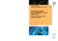 Employment growth and segmentation in Peru, 2001-2011: country case study on labour market segmentation