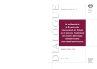 La incidencia de la Organización Internacional del Trabajo en el momento fundacional del derecho del trabajo Latinoamericano: unas notas introductorias
