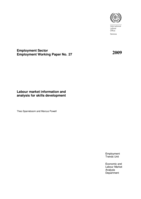 Labour market information and analysis for skills development