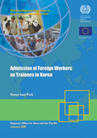 Admission of foreign workers as trainees in Korea