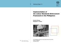 Implementation of the labour standards enforcement framework in the Philippines