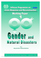 Gender and natural disasters
