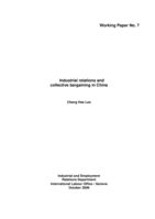 Industrial relations and collective bargaining in China
