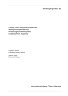 Foreign direct investment spillovers, absorptive capacities and human capital development: evidence from Argentina