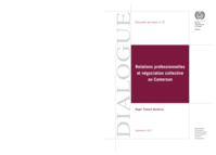 Relations professionnelles et négociation collective au Cameroun