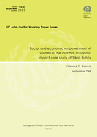 Social and economic empowerment of women in the informal economy: impact case study of Sikap Buhay