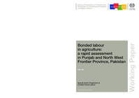 Bonded labour in agriculture: a rapid assessment in Punjab and north west frontier province, Pakistan