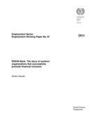ROKIN bank: the story of workers' organizations that successfully promote financial inclusion