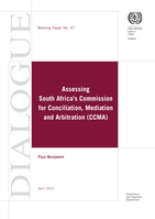 Assessing South Africa's commission for Conciliation, Mediation and Arbitration (CCMA)