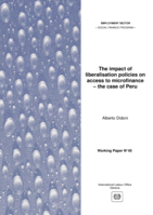 The impact of liberalisation policies on access to microfinance: the case of Peru