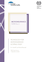 Technology for microinsurance scoping study