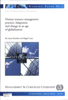 Human resources management practice: adaptation and change in an age of globalization