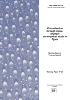 Formalisation through micro-finance: an empirical study in Egypt