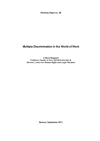 Multiple discrimination in the world of work