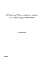 ILO projections of the economically active population: revised methodology of the 2011 edition