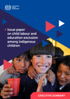 Issue paper on child labour and education exclusion among indigenous children: executive summary