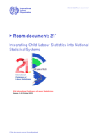 Integrating child labour statistics into national statistical systems