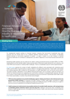 Financial inclusion and health: how the financial services industry is responding to health risks