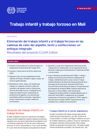 Trabajo infantil y trabajo forzoso en Malí