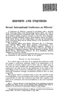 Second international conference on Silicosis