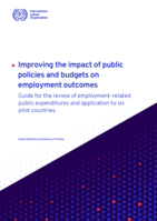 Improving the impact of public policies and budgets on employment outcomes: guide for the review of employment-related public expenditures and application to six pilot countries