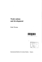 Trade unions and development