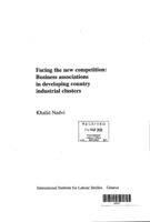 Facing the new competition: business associations in developing country industrial clusters