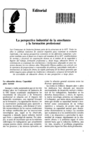 La perspectiva industrial de la enseñanza y la formación profesional