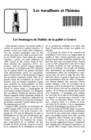 Les boulangers de Dublin: de la guilde à Genève