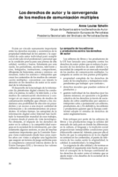Los derechos de autor y la convergencia de los medios de comunicación múltiples
