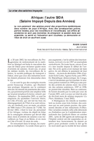 Afrique: l'autre SIDA (Salaire Impayé Depuis des Années)